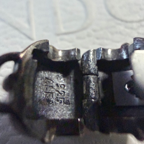 Authentic PANDORA PURSE Silver W/  CZ CLIP 14K YELLOW GOLD - Picture 3 of 5